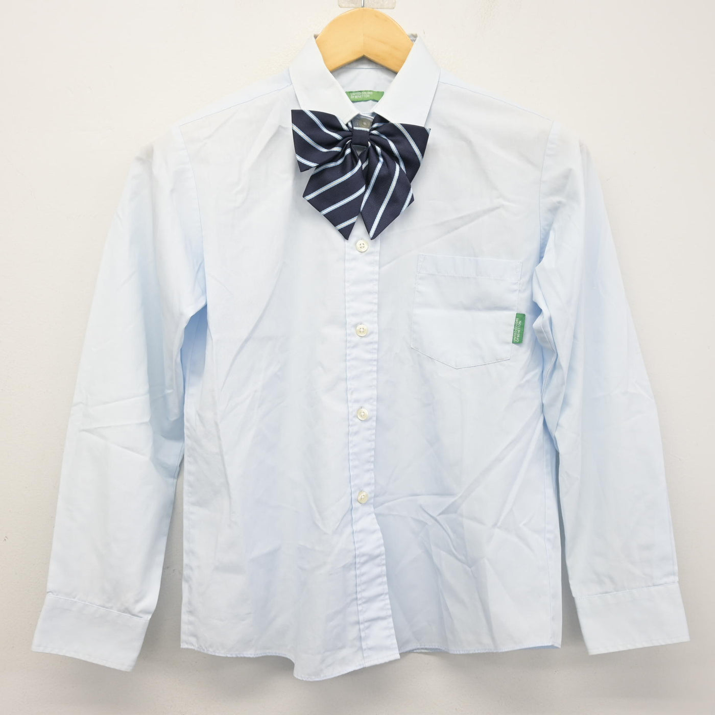 【中古】茨城県 石下紫峰高等学校 女子制服 4点 (ブレザー・シャツ・スカート) sf102127