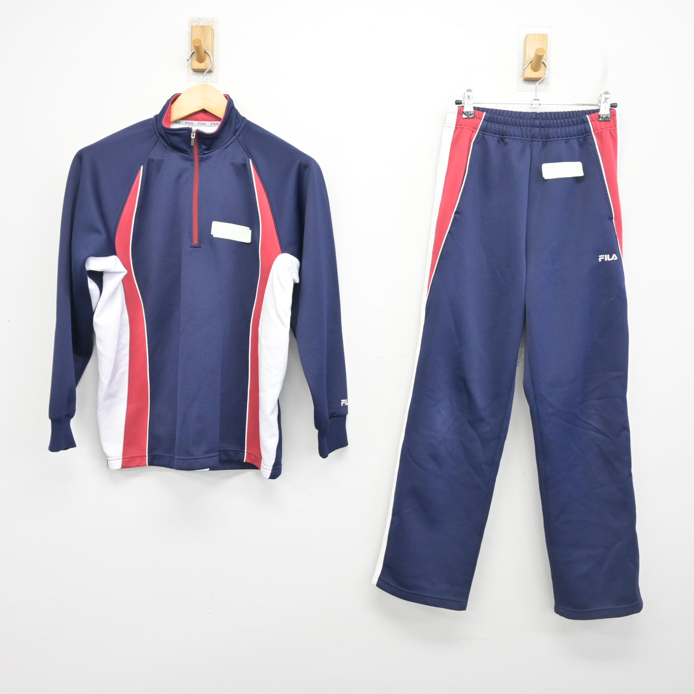 【中古】茨城県 石下紫峰高等学校 女子制服 2点 (ジャージ 上・ジャージ 下) sf102130