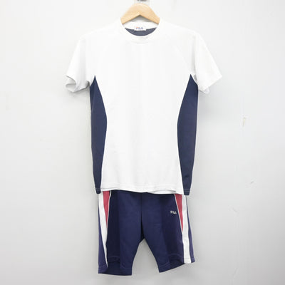 【中古】茨城県 石下紫峰高等学校 女子制服 3点 (ジャージ 上・体操服 上・体操服 下) sf102131