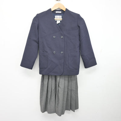 【中古】熊本県 不知火小学校 女子制服 2点 (ブレザー・スカート) sf102139