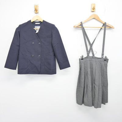 【中古】熊本県 不知火小学校 女子制服 2点 (ブレザー・スカート) sf102139