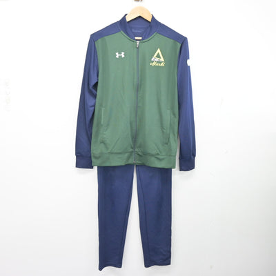 【中古】兵庫県 明石高等学校 女子制服 2点 (ジャージ 上・ジャージ 下) sf102142
