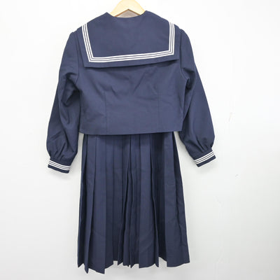 【中古】千葉県 八幡中学校/旧制服 女子制服 5点 (セーラー服・ジャンパースカート) sf102146