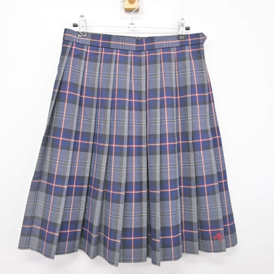 【中古】福岡県 東筑紫学園高等学校 女子制服 4点 (ブレザー・ニット・スカート) sf102149
