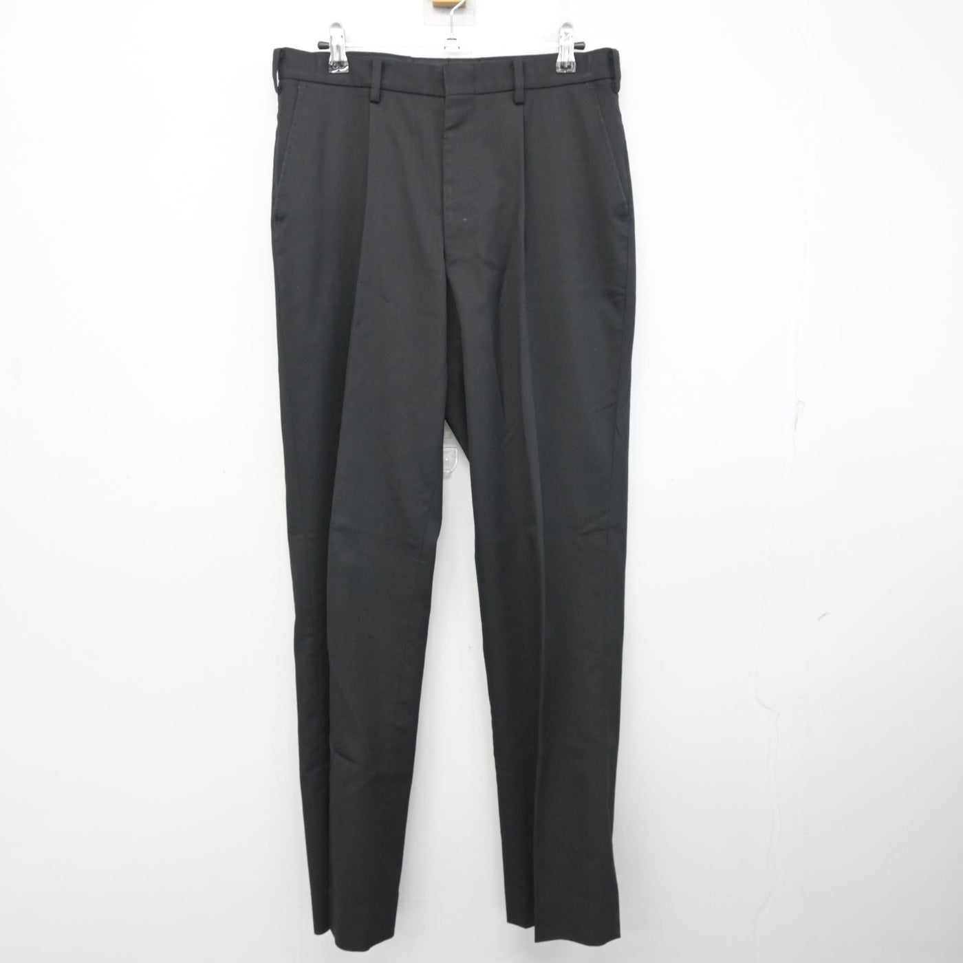 【中古】福岡県 九州国際大学付属高等学校 男子制服 3点 (ブレザー・ニット・ズボン) sf102151