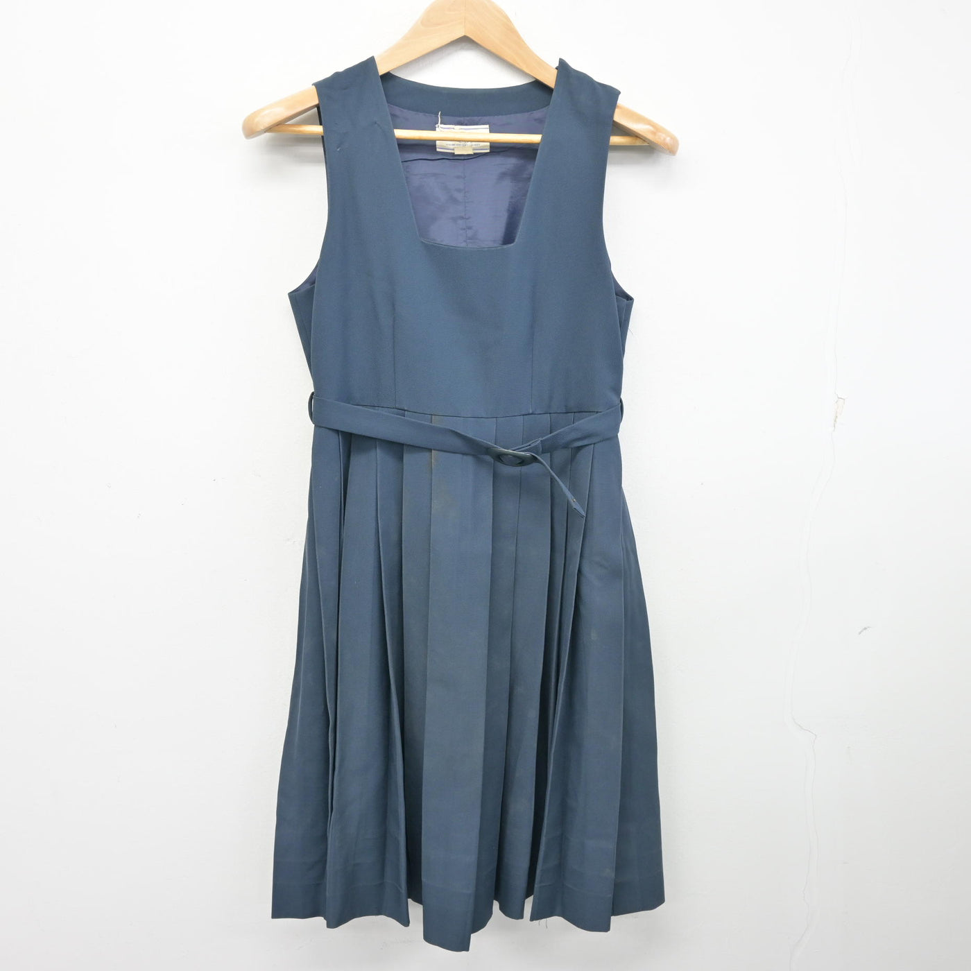 【中古】鹿児島県 皇徳寺中学校 女子制服 2点 (ブレザー・ジャンパースカート) sf102154