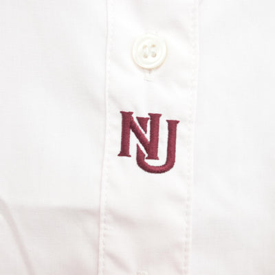 【中古】岐阜県 大垣日本大学高等学校 女子制服 2点 (シャツ・スカート) sf102156