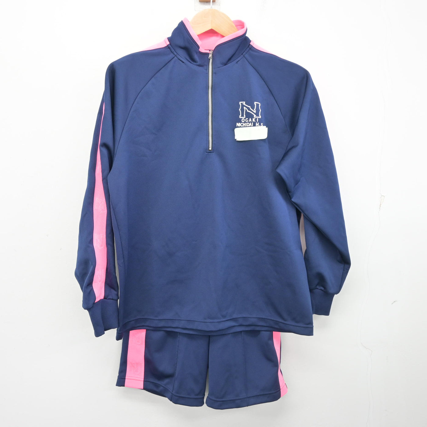 【中古】岐阜県 大垣日本大学高等学校 女子制服 3点 (ジャージ 上・体操服 上・体操服 下) sf102158