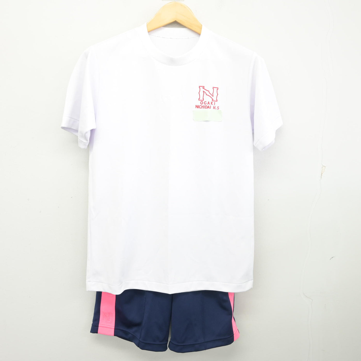 【中古】岐阜県 大垣日本大学高等学校 女子制服 3点 (ジャージ 上・体操服 上・体操服 下) sf102158