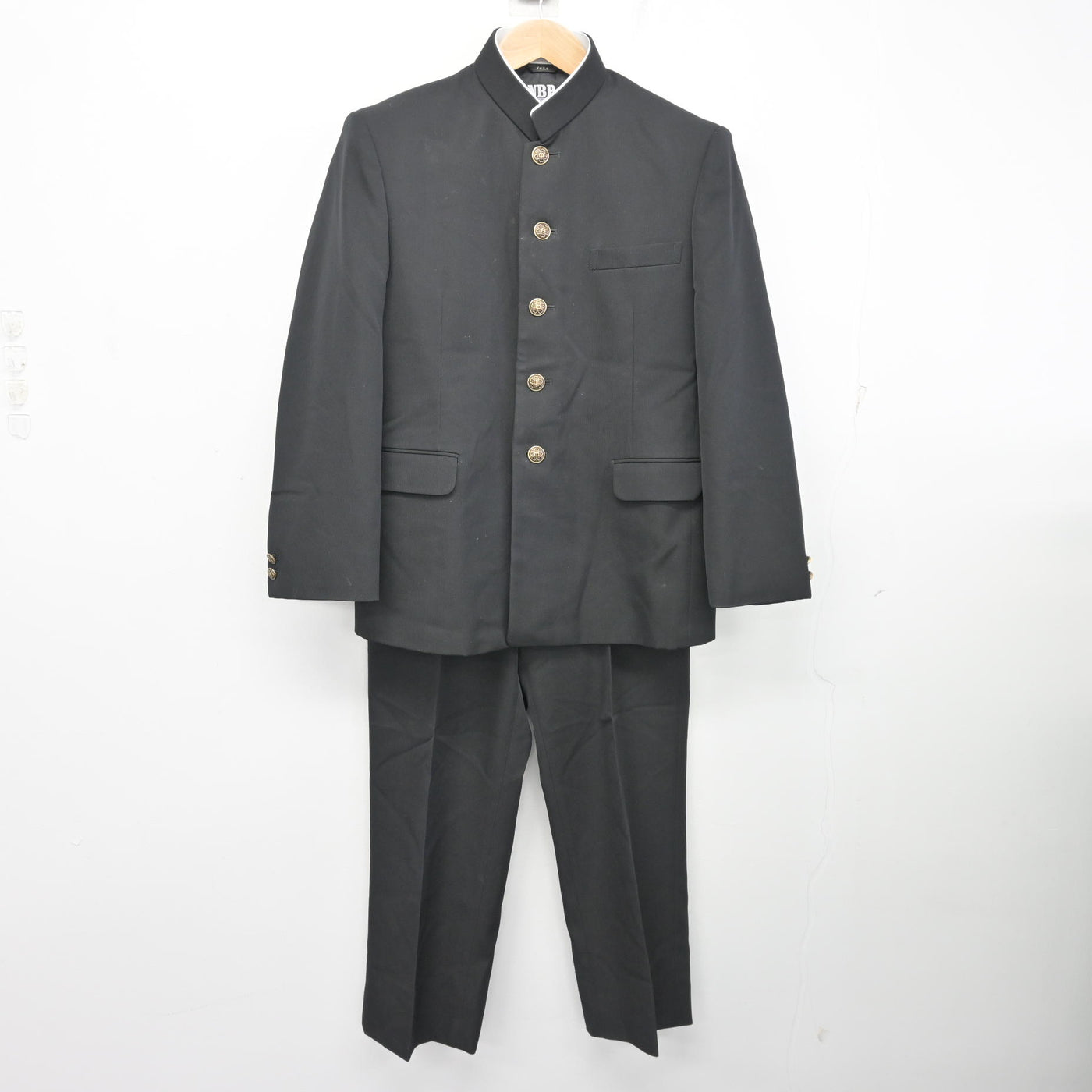 【中古】岐阜県 大垣市立東中学校/旧制服 男子制服 2点 (学ラン・ズボン) sf102159