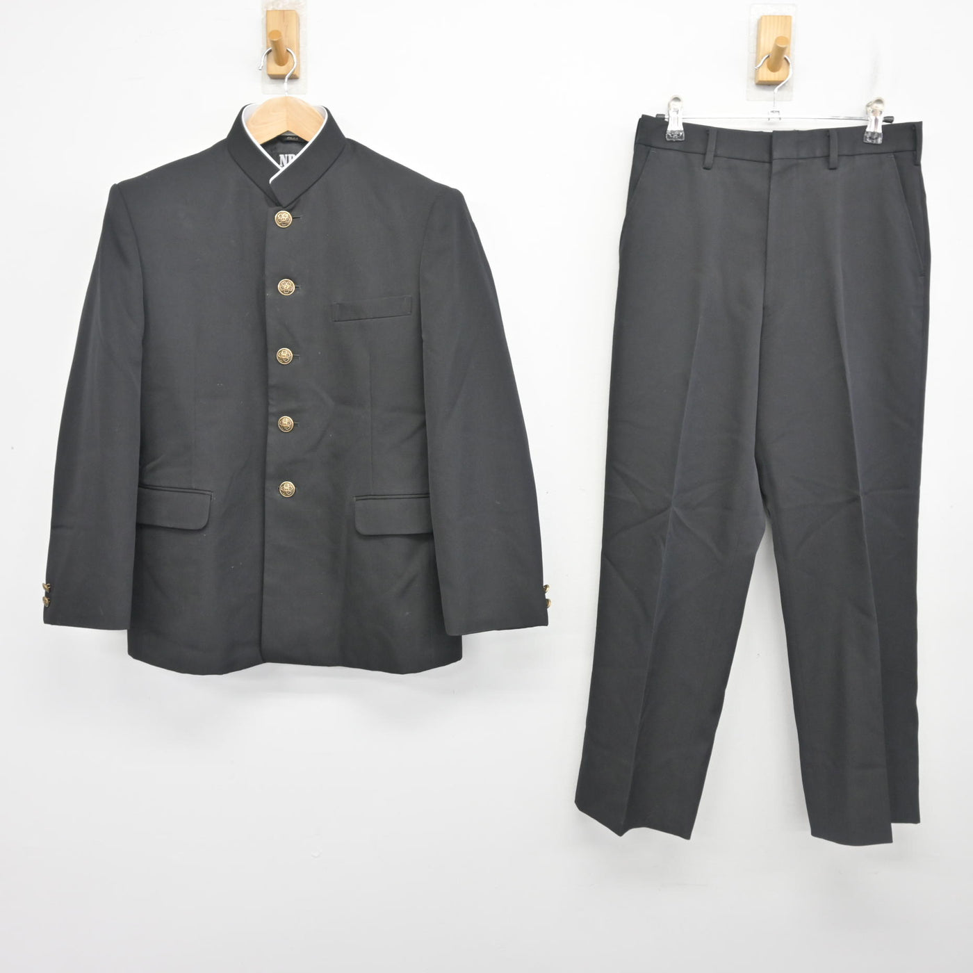 【中古】岐阜県 大垣市立東中学校/旧制服 男子制服 2点 (学ラン・ズボン) sf102159