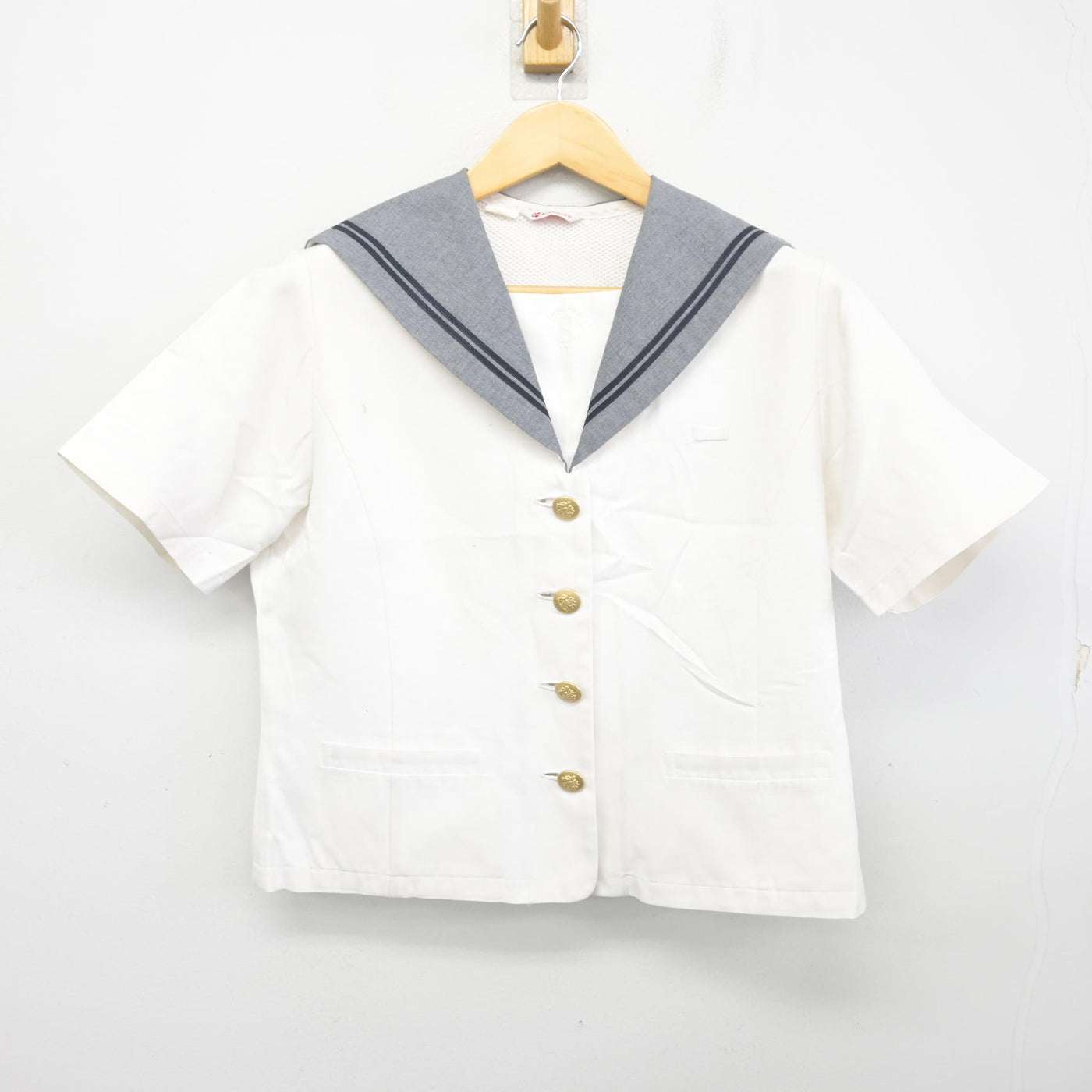 【中古】岐阜県 済美高等学校/旧制服 女子制服 1点 (セーラー服) sf102162