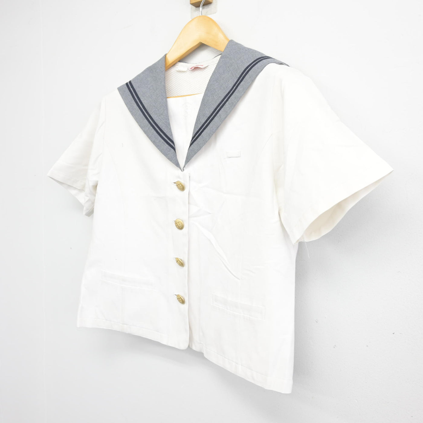 【中古】岐阜県 済美高等学校/旧制服 女子制服 1点 (セーラー服) sf102162