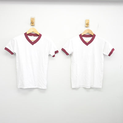 【中古】静岡県 藤枝東高等学校 女子制服 2点 (体操服 上) sf102170