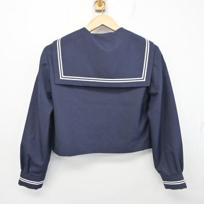 【中古】東京都 小松川第二中学校 女子制服 3点 (セーラー服・ジャンパースカート) sf102180