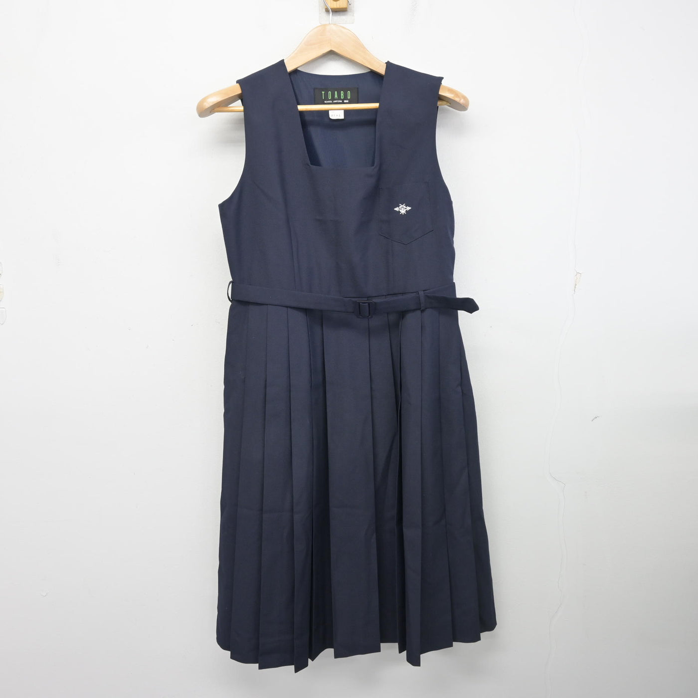 【中古】東京都 小松川第二中学校 女子制服 1点 (ジャンパースカート) sf102181