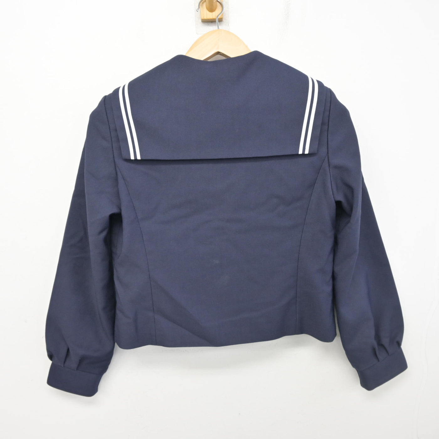 【中古】福島県 郡山第三中学校 女子制服 3点 (セーラー服・スカート) sf102183
