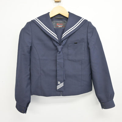 【中古】福島県 郡山第三中学校 女子制服 3点 (セーラー服・セーラー服) sf102185