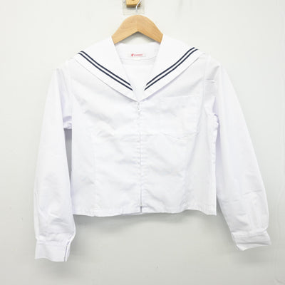 【中古】福島県 郡山第三中学校 女子制服 3点 (セーラー服・セーラー服) sf102185