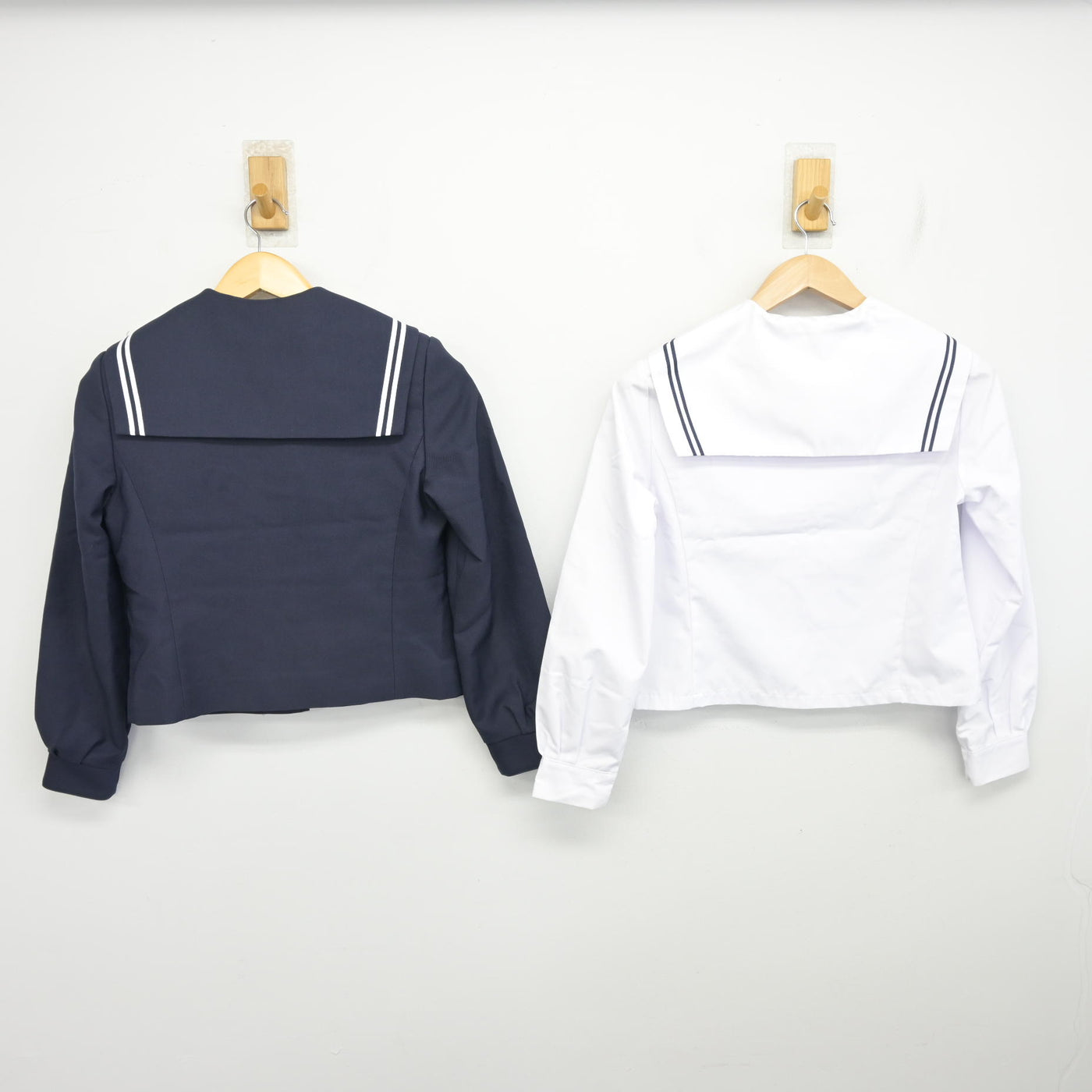 【中古】福島県 郡山第三中学校 女子制服 3点 (セーラー服・セーラー服) sf102185