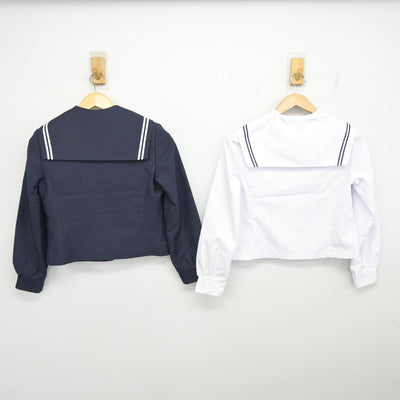 【中古】福島県 郡山第三中学校 女子制服 3点 (セーラー服・セーラー服) sf102185