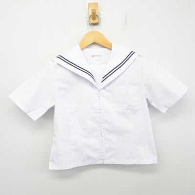 【中古】福島県 郡山第三中学校 女子制服 2点 (セーラー服・スカート) sf102186