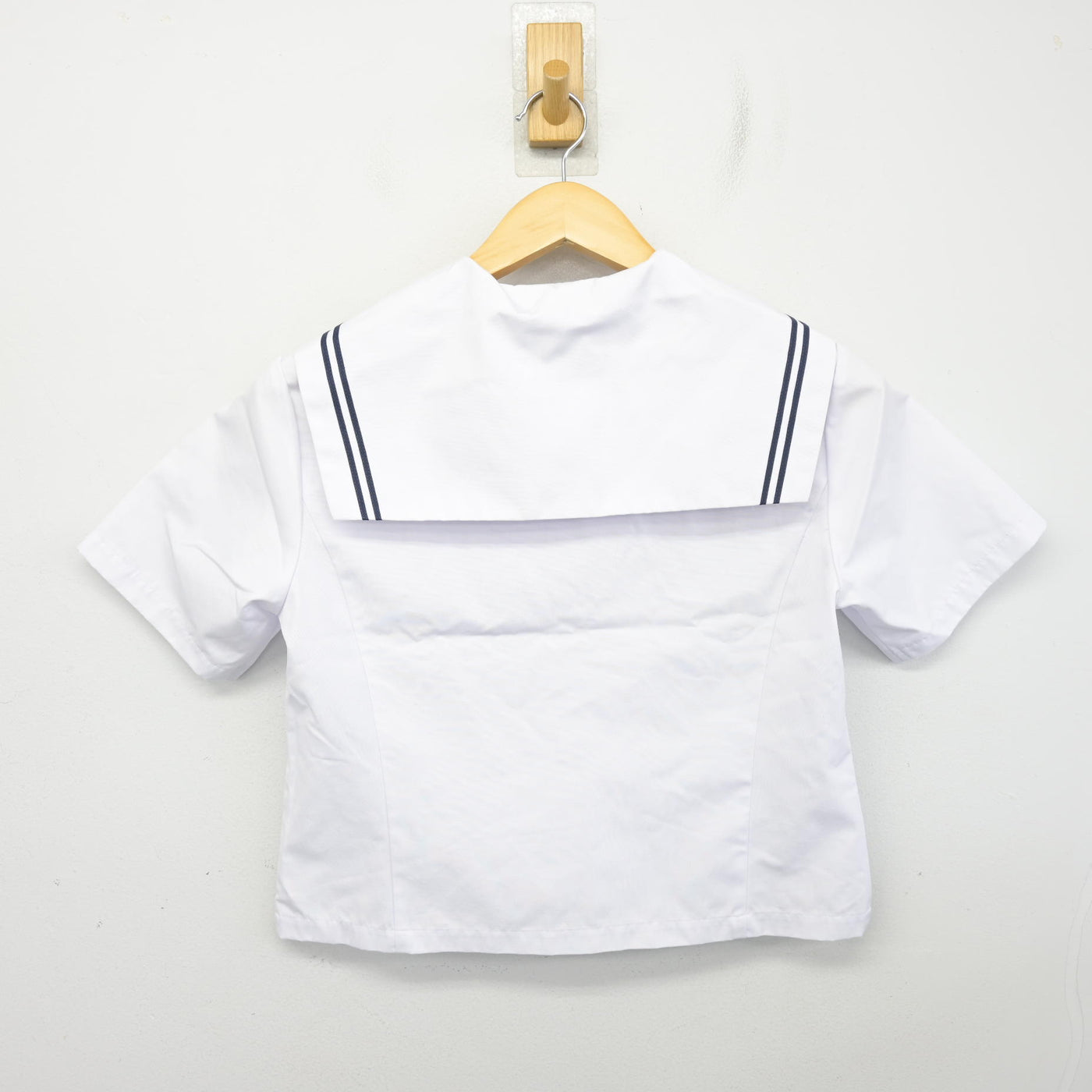 【中古】福島県 郡山第三中学校 女子制服 2点 (セーラー服・スカート) sf102186