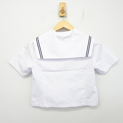 【中古】福島県 郡山第三中学校 女子制服 2点 (セーラー服・スカート) sf102186