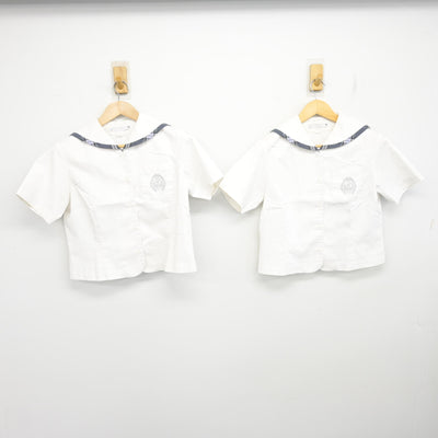 【中古】福岡県 希望が丘高等学校 女子制服 2点 (セーラー服) sf102220
