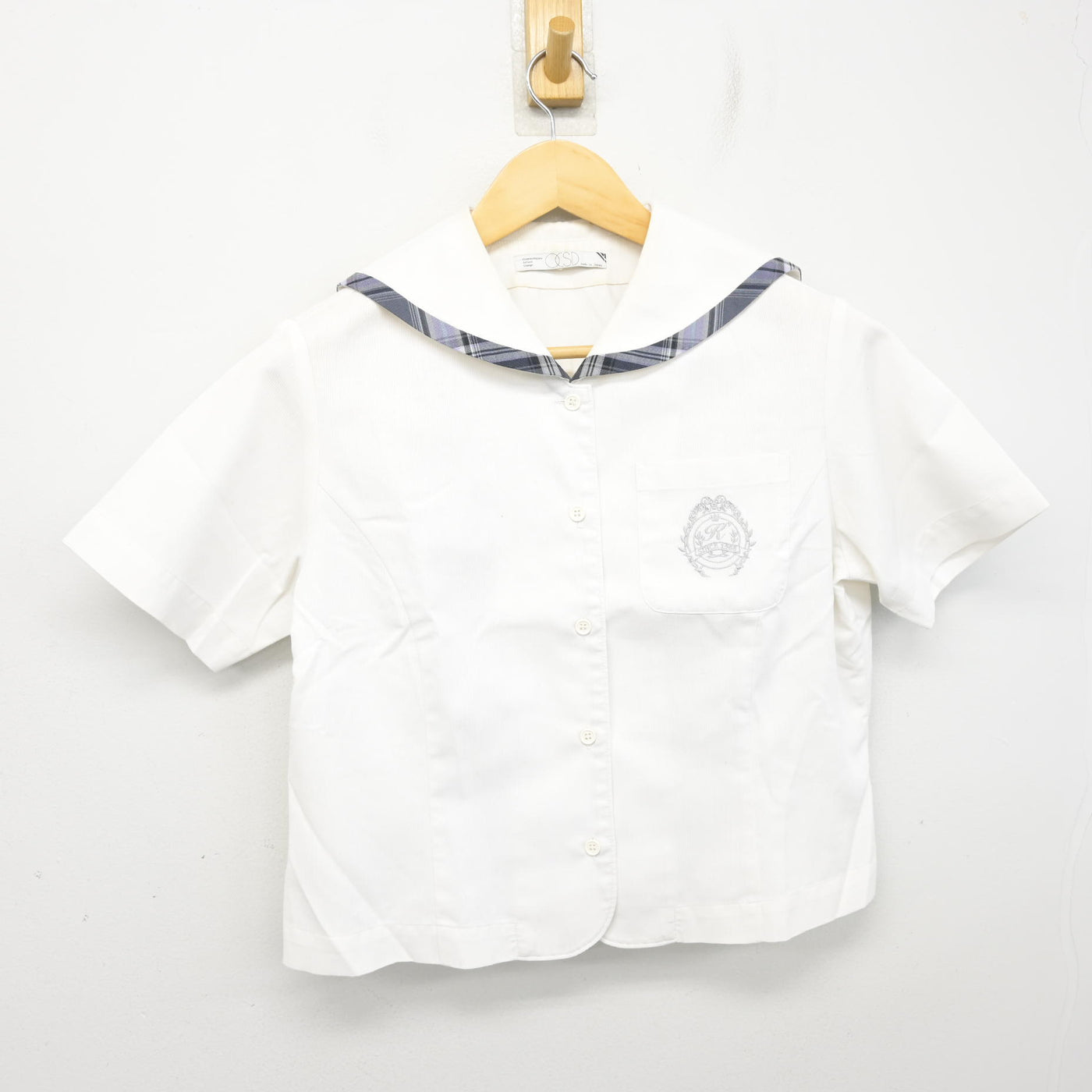 【中古】福岡県 希望が丘高等学校 女子制服 2点 (セーラー服・スカート) sf102221