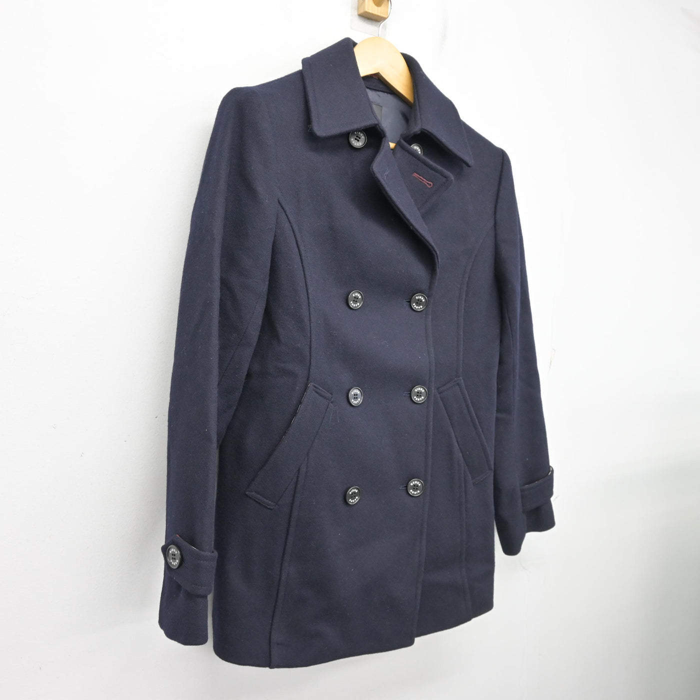 【中古】福岡県 希望が丘高等学校 女子制服 1点 (コート) sf102222