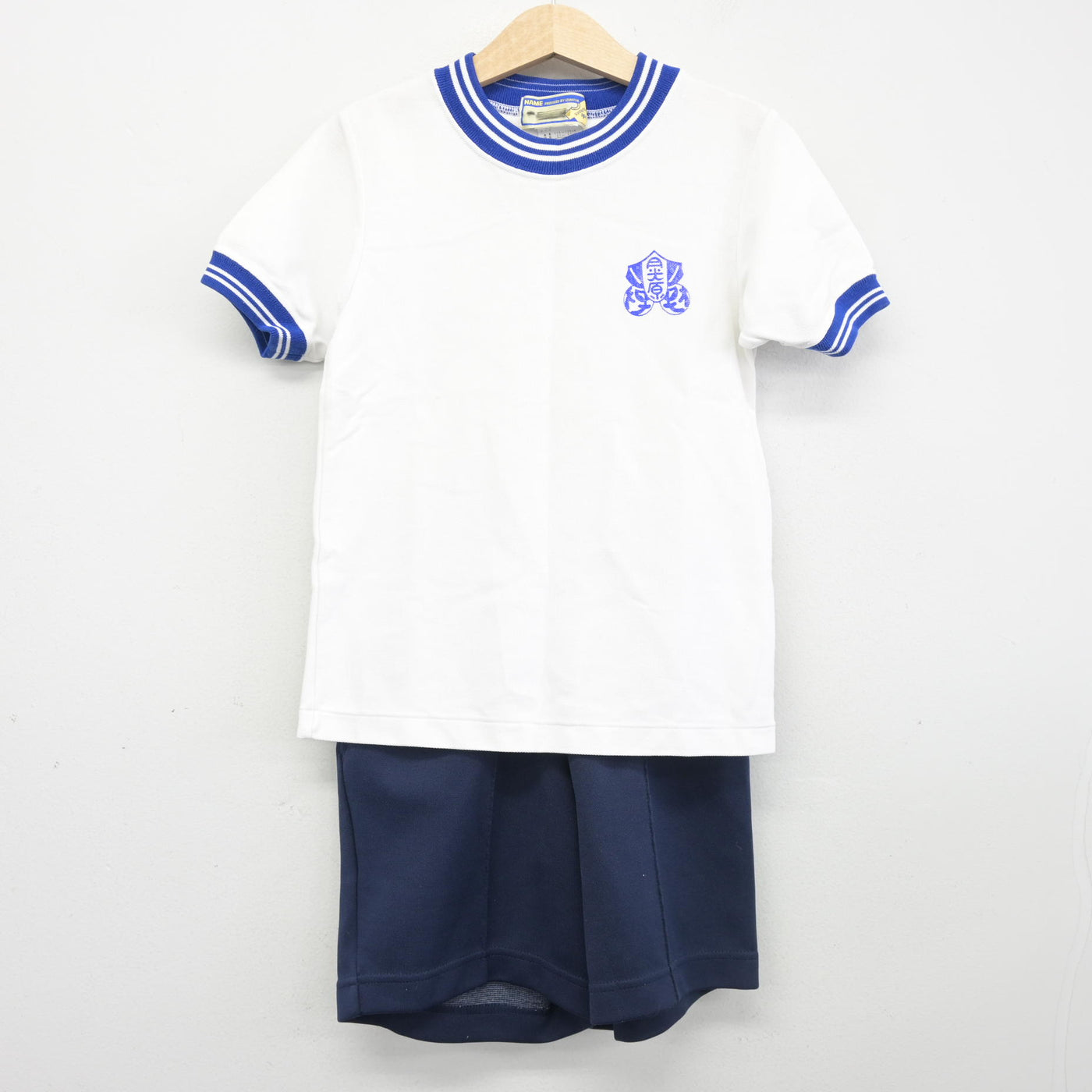 【中古】東京都 目黒区立月光原小学校 女子制服 2点 (体操服 上・体操服 下) sf102235