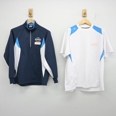 【中古】兵庫県 三田市立けやき台中学校 女子制服 3点 (ジャージ 上・体操服 上・ジャージ 下) sf102240