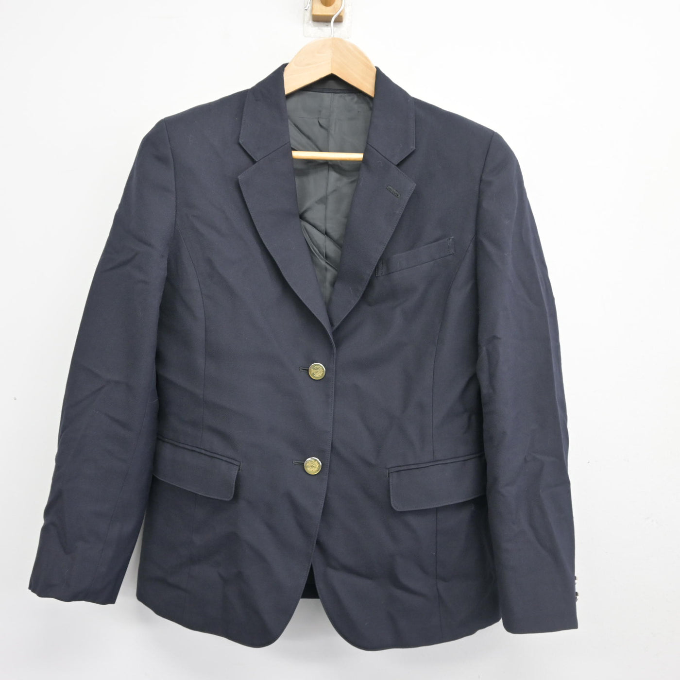 【中古】東京都 飛鳥高等学校 女子制服 4点 (ブレザー・スカート) sf102243