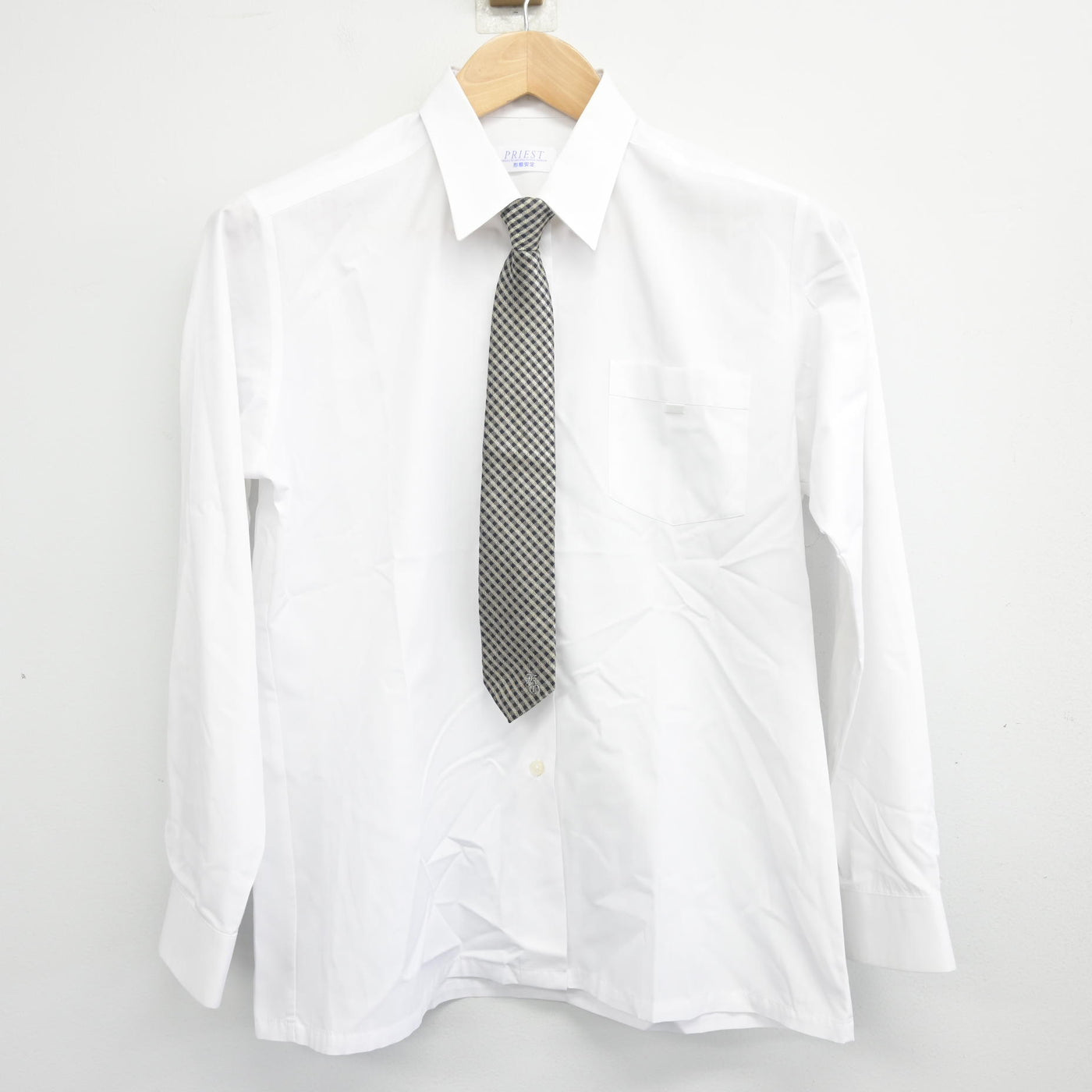 【中古】北海道 北広島市立大曲中学校 女子制服 4点 (ブレザー・シャツ・スカート) sf102245