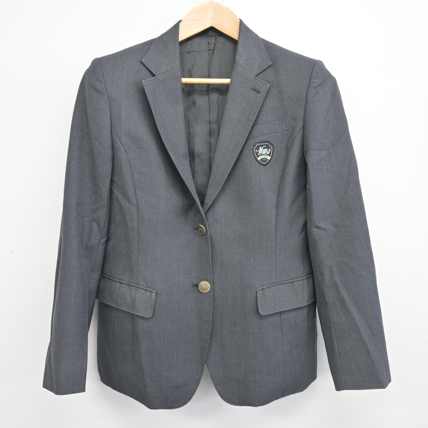 【中古】新潟県 新津南高等学校 女子制服 3点 (ブレザー・スカート) sf102251