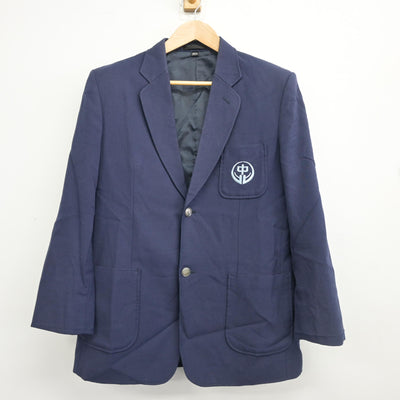 【中古】新潟県 白根北中学校 男子制服 3点 (ブレザー・ズボン) sf102252