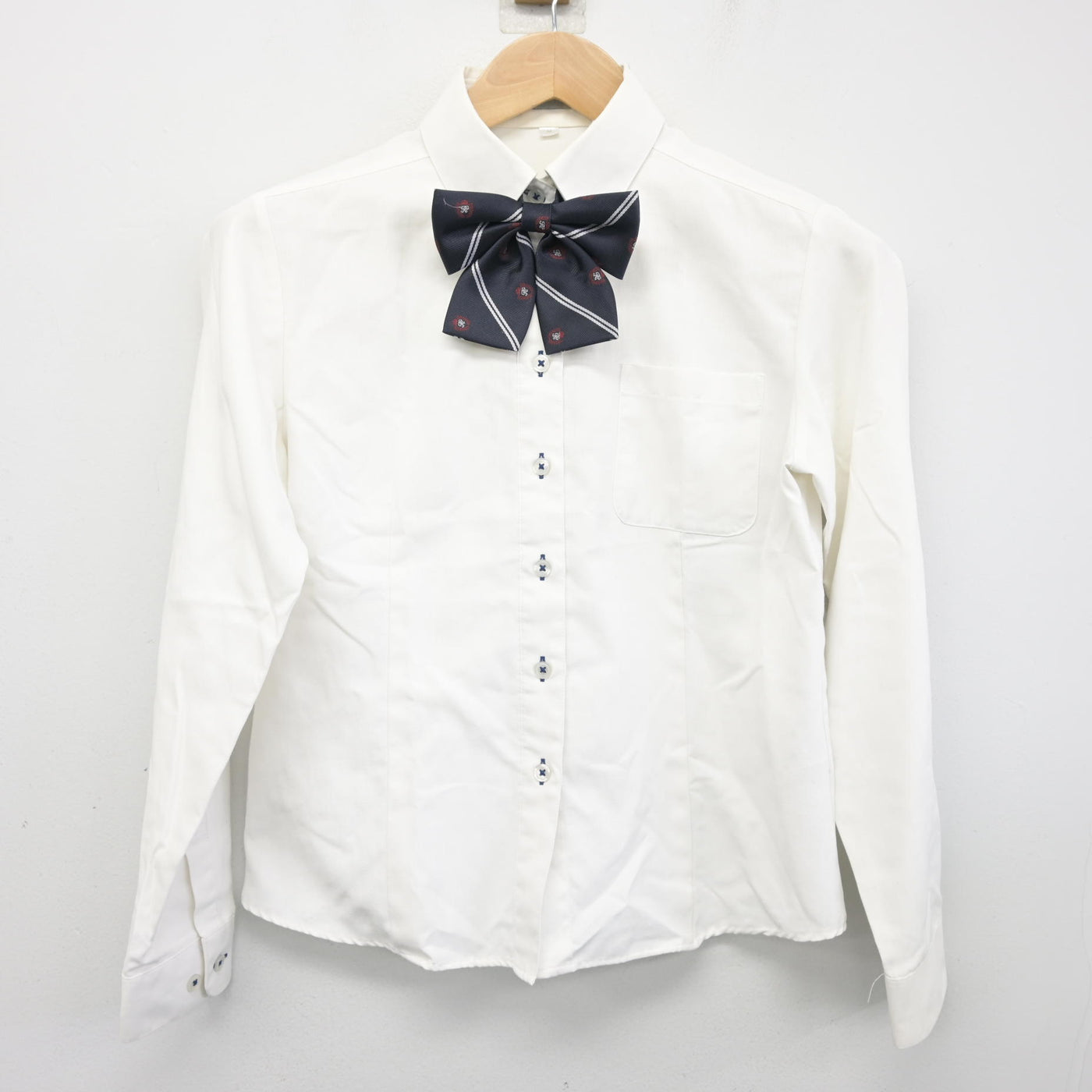 【中古】神奈川県 白鵬女子高等学校 女子制服 4点 (ブレザー・シャツ・スカート) sf102254