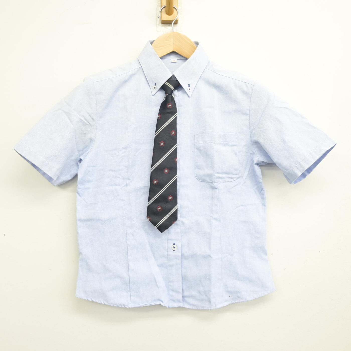 【中古】神奈川県 白鵬女子高等学校 女子制服 3点 (シャツ・スカート) sf102255