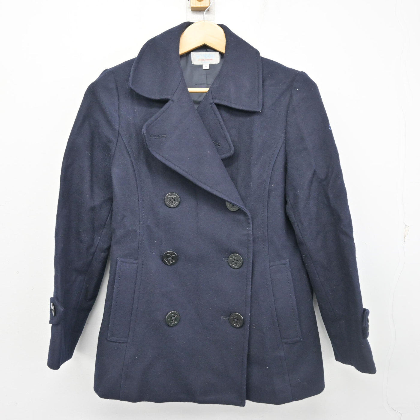 【中古】神奈川県 白鵬女子高等学校 女子制服 2点 (コート) sf102258