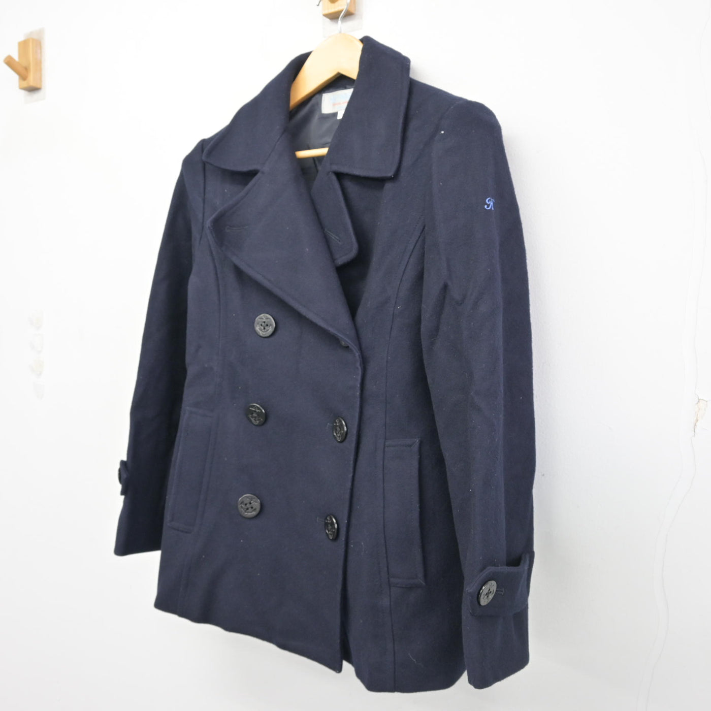 【中古】神奈川県 白鵬女子高等学校 女子制服 2点 (コート) sf102258