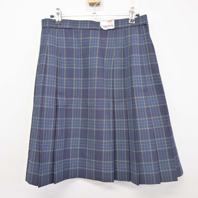 【中古】東京都 國學院高等学校 女子制服 4点 (ブレザー・ニット・ブラウス・スカート) sf102259