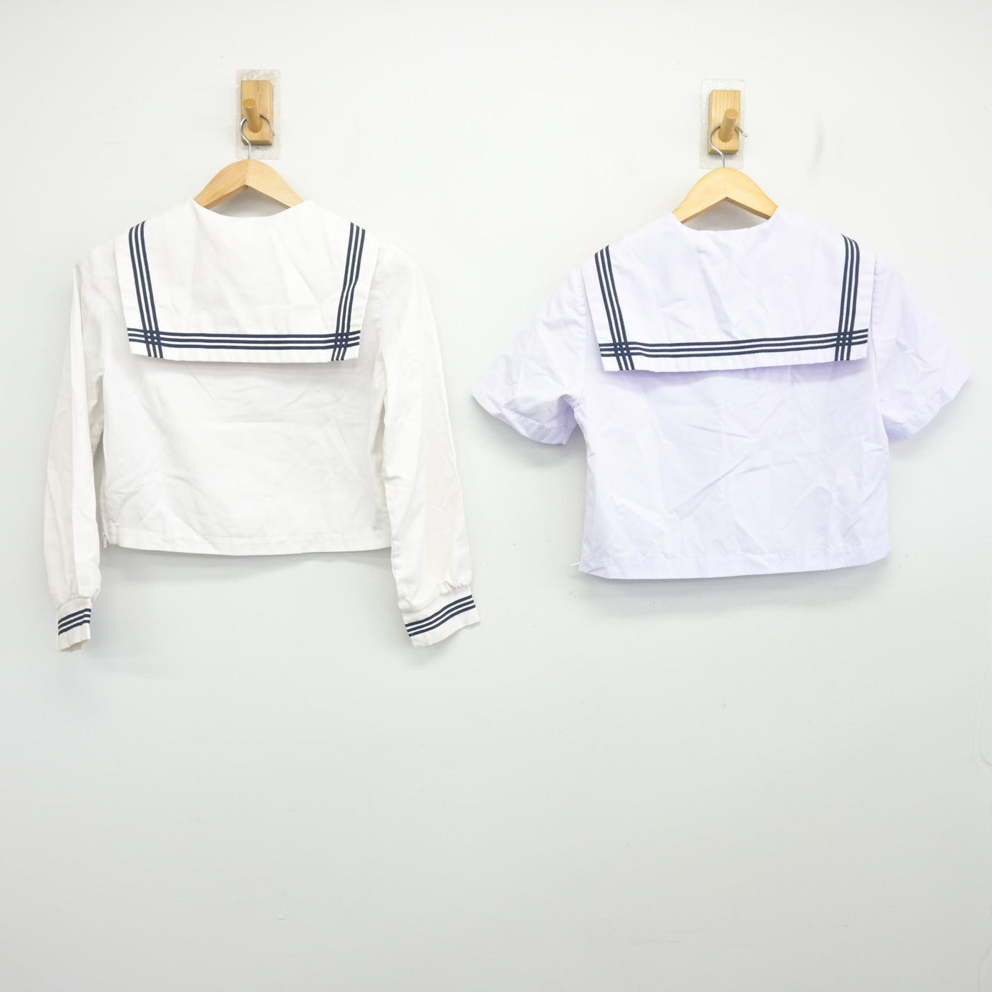 【中古】広島県 尾道北高等学校 女子制服 2点 (セーラー服・セーラー服) sf102263