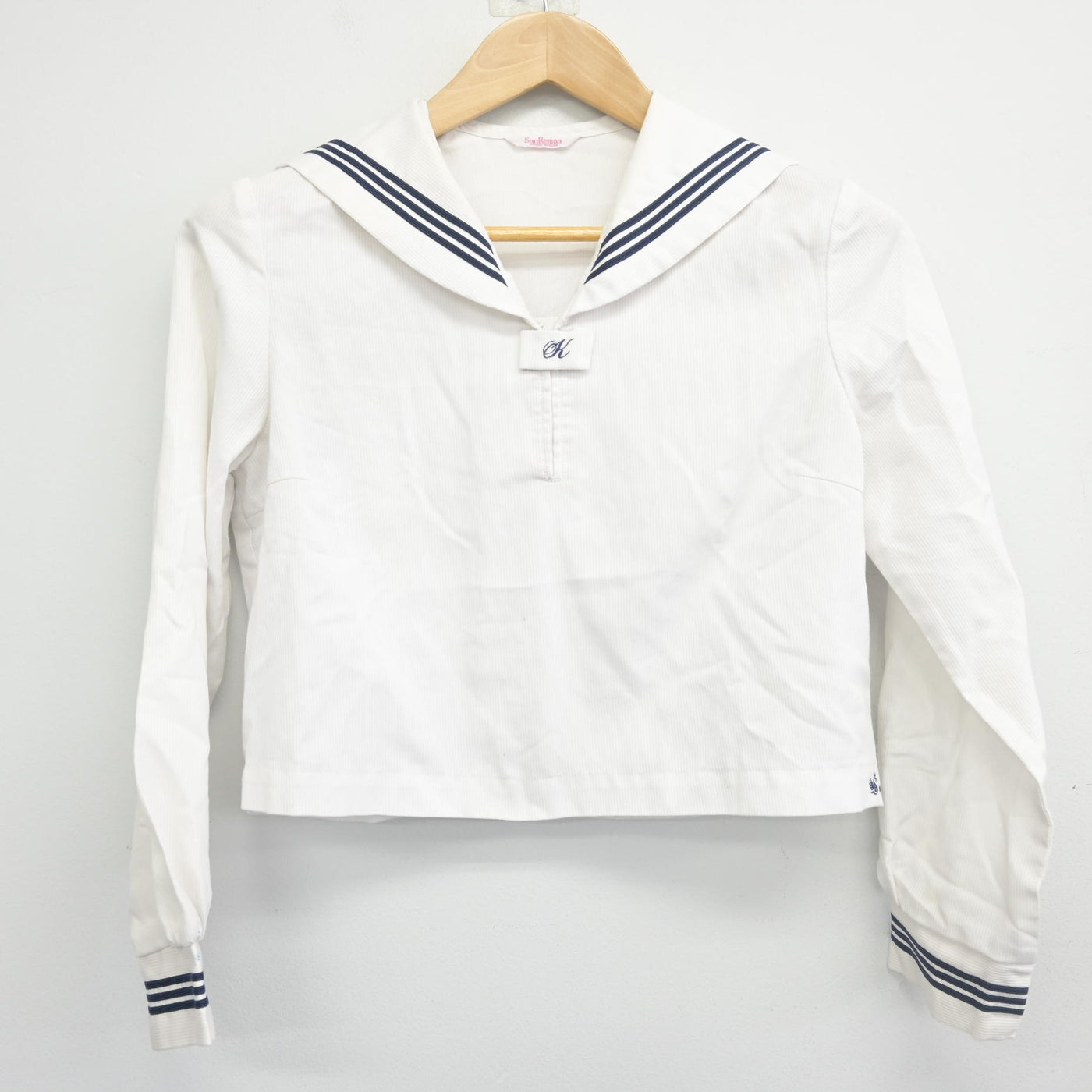 【中古】広島県 尾道北高等学校 女子制服 2点 (セーラー服・セーラー服) sf102263