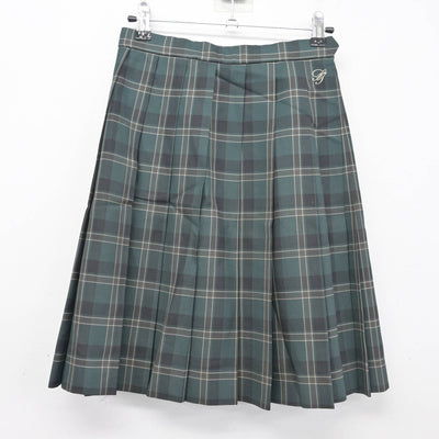 【中古】千葉県 東金商業高等学校 女子制服 2点 (ブレザー・スカート) sf102265