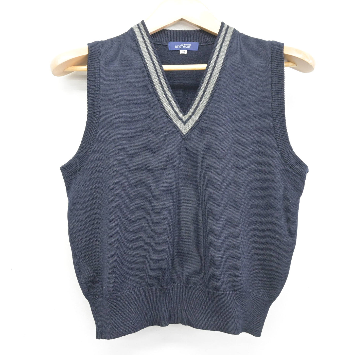 【中古】愛知県 豊田東高等学校 女子制服 3点 (ニットベスト・スカート) sf102267