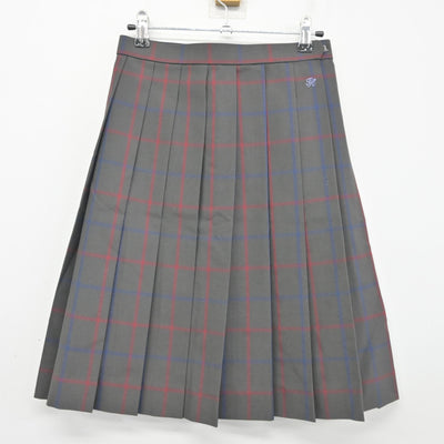 【中古】愛知県 豊田東高等学校 女子制服 3点 (ニットベスト・スカート) sf102267