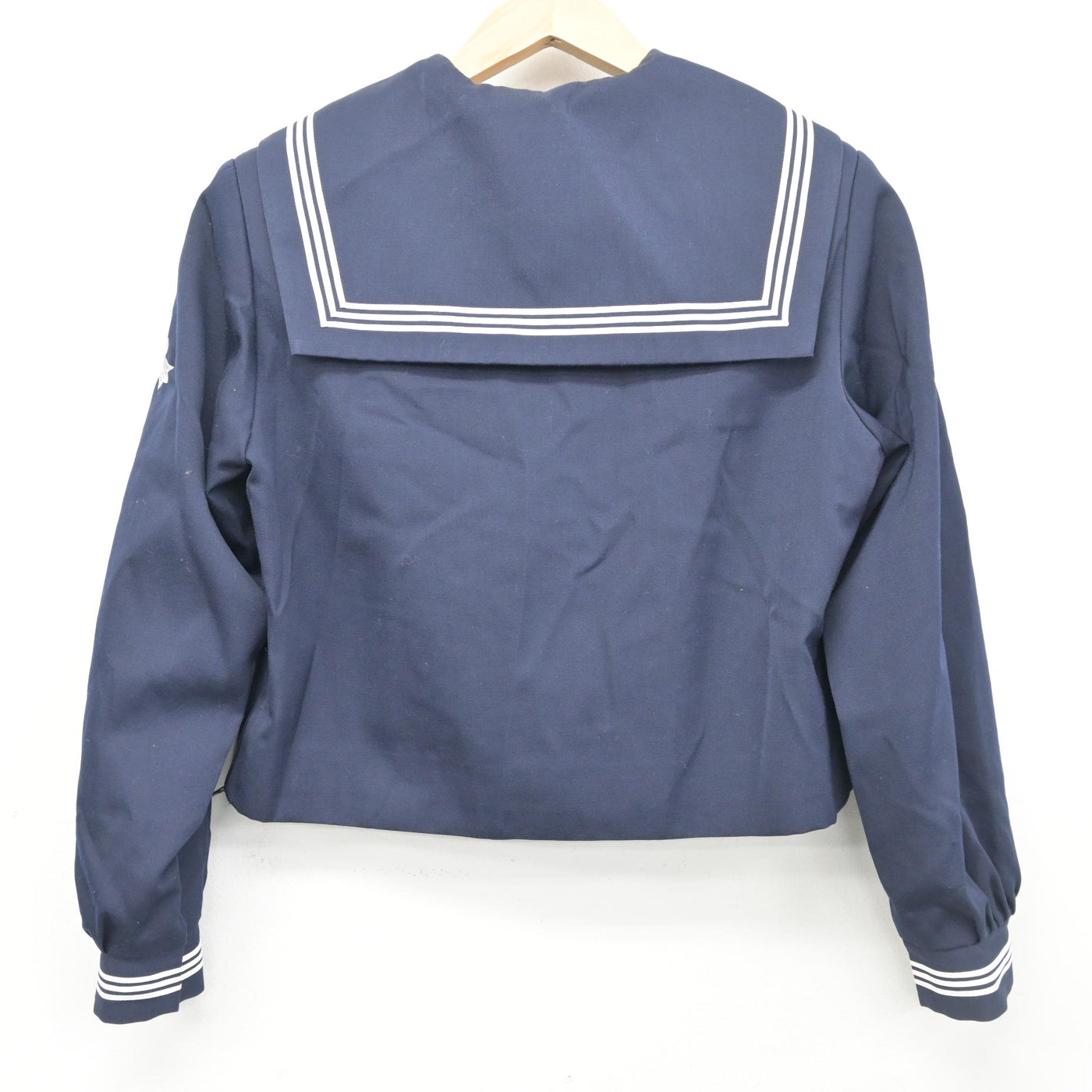 【中古】高知県 高知中学高等学校 女子制服 3点 (セーラー服・スカート) sf102269