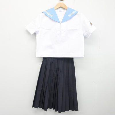 【中古】高知県 高知中学高等学校 女子制服 2点 (セーラー服・スカート) sf102271
