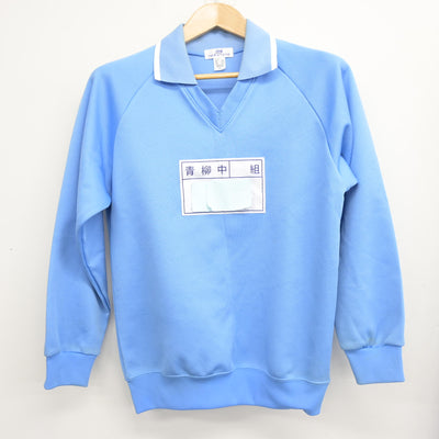 【中古】埼玉県 青柳中学校 女子制服 2点 (ジャージ 上・ジャージ 下) sf102278